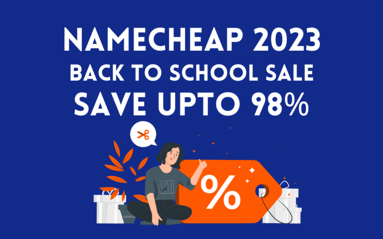 Namecheap Back to School Offer